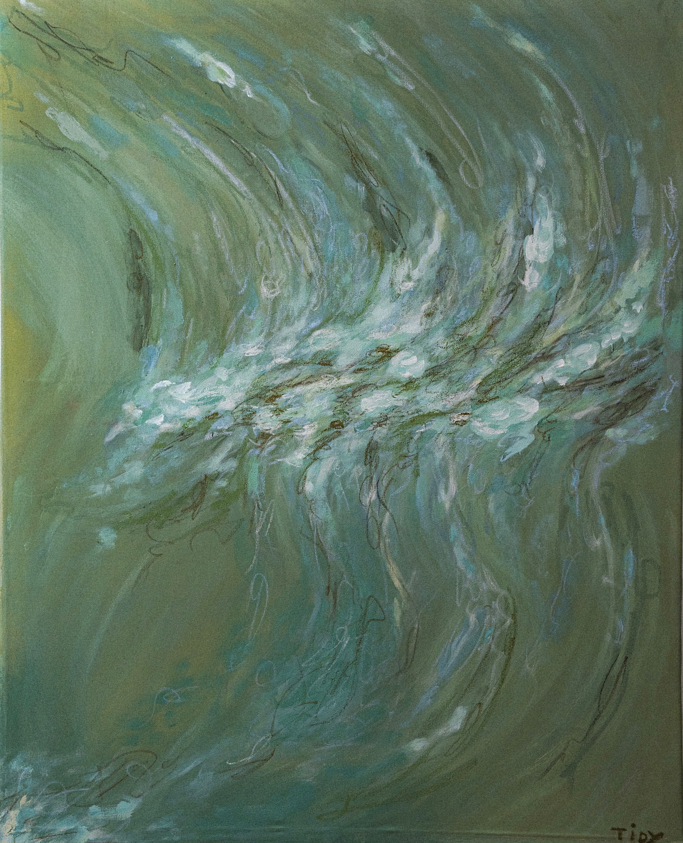 care - acrylic on canvas